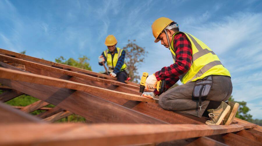 Professional New roof installation in Raymond, ME
